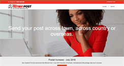 Desktop Screenshot of fastwaypost.co.nz