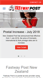 Mobile Screenshot of fastwaypost.co.nz